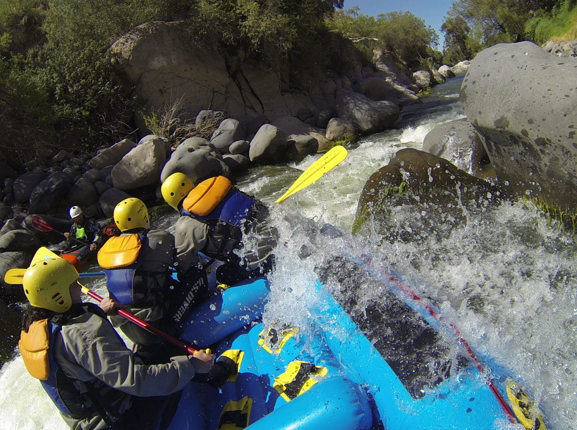 Rafting equipo